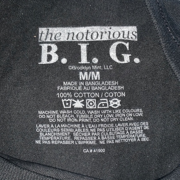 Biggie smalls Graphic T-Shirt - Picture 6 of 8